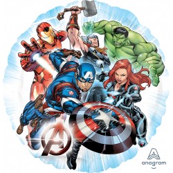 34655 18" Avengers Foil Balloon (Not Inflated)