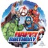 34656 18" Avengers Happy Birthday Balloon (Not Inflated)