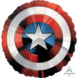 34841 28" Avengers Shield Balloon (Not Inflated)