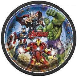 59705 Avengers Dinner Plates 8ct