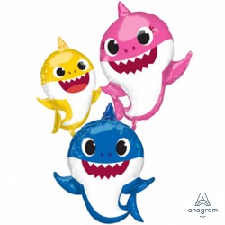 40764 66" Baby Shark AirWalker Balloon (Not Inflated)