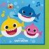 77381  Baby Shark Beverage Napkins (16ct)