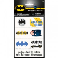 77530 Batman Tattoos 24pcs