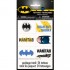 77530 Batman Tattoos 24pcs