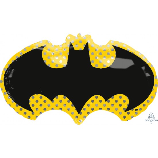 40715 30" Batman SuperShape Foil Balloon (Not Inflated)