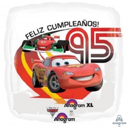 23631 18" Cars 2 Feliz Cumpleanos (Not Inflated)