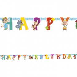 21090   Cocomelon 6ft Jointed Birthday Banner (183cm) 