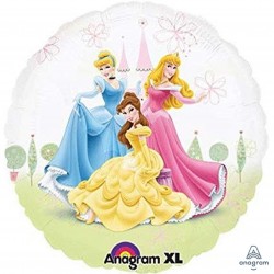 19120 26" Princesses see-through Balloon (Not Inflated)