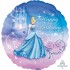 24815 18" Cinderella Happy Birthday Balloon (Not Inflated)