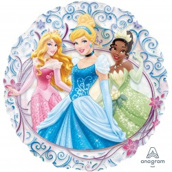 26223 25" Disney Princesses See-Thru (Not Inflated)