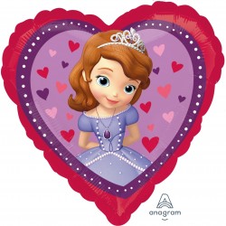 29840 18" Sofia the First Love Balloon (Not Inflated)