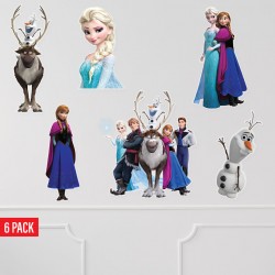 271670 Frozen characters window/wall decals 6ct