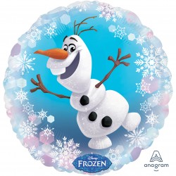 30648 18" Standard Frozen Olaf Foil Balloon (Not Inflated)