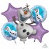 31269 Olaf Balloon Bouquet (Not Inflated)