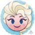 36374 18" Frozen Elsa Emoji Balloon (Not Inflated) 