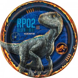 59124 Jurassic World 2 Dessert Plates 8ct