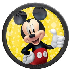 10504 Mickey Mouse Classic Dinner Plates 8ct