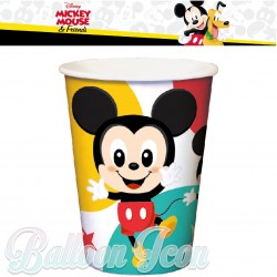 55477 Happy Mickey Paper Cups 6ct