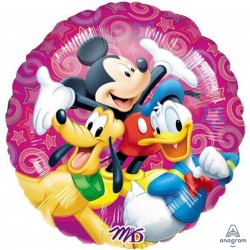 08298 18" Disney Celebration Mickey & More Balloon (Not Inflated)