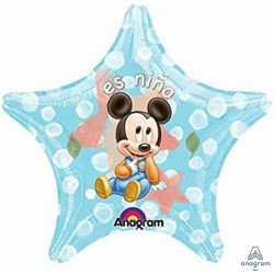 21483 18" Mickey Es Nino Balloon (Not Inflated)