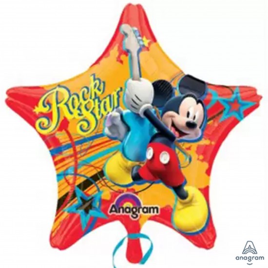 27400 18" Mickey Rock Star Balloon (Not Inflated)