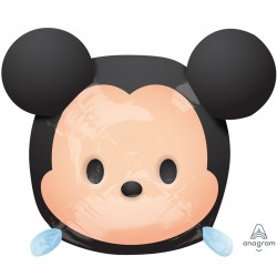 34110 19" Disney Tsum Tsum Mickey Mouse Balloon (Not Inflated) 