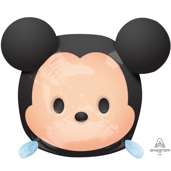 34110 19" Disney Tsum Tsum Mickey Mouse Balloon (Not Inflated) 