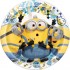 78165 Minions Dinner Plates 8ct