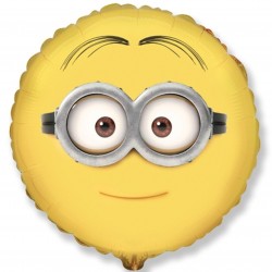 401571 18" Despicable Me Minion Dave Face Balloon (Not Inflated)