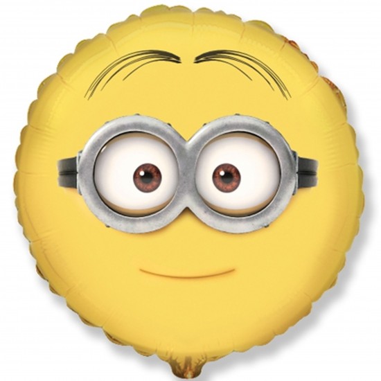 401571 18" Despicable Me Minion Dave Face Balloon (Not Inflated)