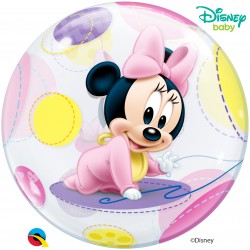 16430 22" Single Bubble Baby Minnie Balloon (Not Inflated)