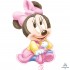 23090 33" Minnie Mouse 1st Birthday Girl Balloon (Not Inflated)