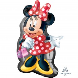 26374 32" Minnie Full Body Jumbo Foil Balloon (Not Inflated)