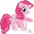 34843 33" Jumbo Pinkie Pie Balloon (Not Inflated)