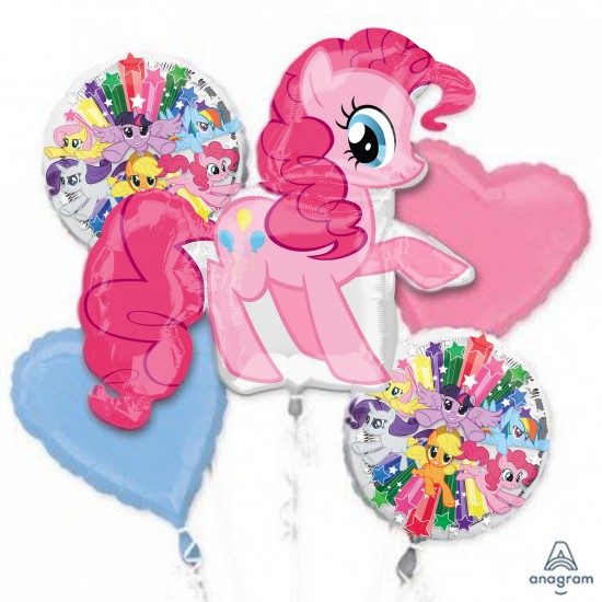 34844 Pinkie Pie Balloon Bouquet (Not Inflated)