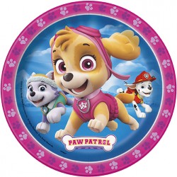 49104 PAW Patrol Pink Dessert Plates 8ct