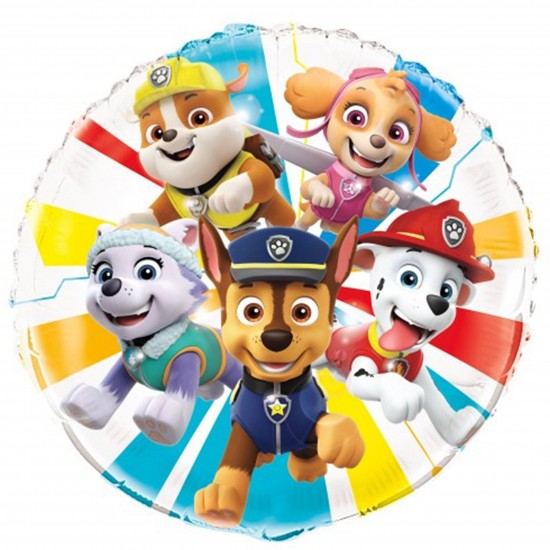 77437 18" PAW Patrol Foil Balloon (Not Inflated)