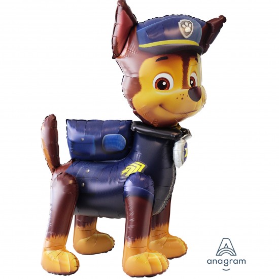 A110243 54" PAW Patrol Chase AirWalker Balloon (Not Inflated)