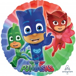 34672 18" PJ Masks Foil Balloon (Not Inflated)