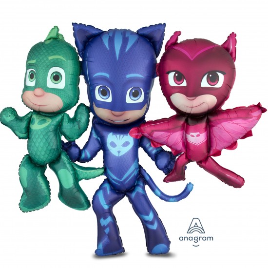 34679 57" PJ Masks Airwalker Balloon (Not Inflated)