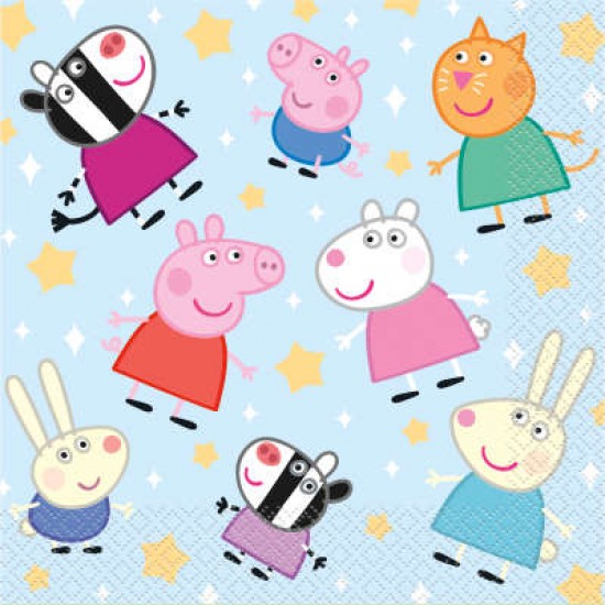 78212  Peppa Pig Lunch Napkins (16ct)