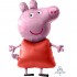 32316 48" Peppa Pig Foil Airwalker Balloon (Not Inflated)