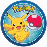 541859 Pokemon Core Dessert Plates 8ct