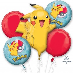 36334 Pokemon Balloon Bouquet (Not Inflated)