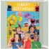 670755 Sesame Street Wall Decoraring Kit with 12 Photos Props