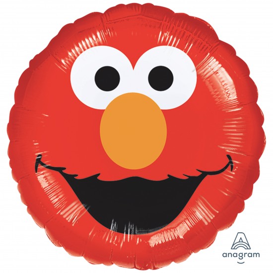 08947 17" Elmo™ Smiles Balloon (Not Inflated) 