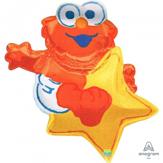 10948 32" Elmo Baby Star Balloon (Not Inflated)