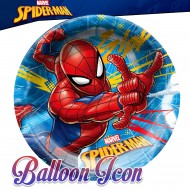 54078 Spider Man Paper Dessert Plate 6 ct