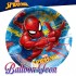 54078 Spider Man Paper Dessert Plate 6 ct