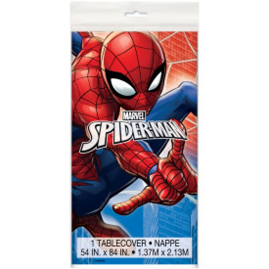 59223  Spiderman Table Cover 1.37m x 2.13m